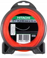Hitachi Lisová kosa čtyřhranná 2,4mmx15m 781024
