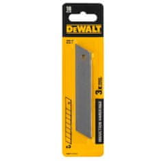 DeWalt 3 x 18mm kalené zlomené ostří pro nože