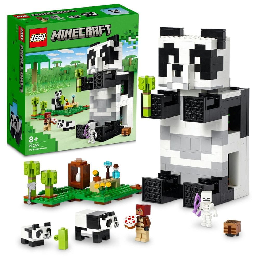 Levně LEGO Minecraft 21245 Pandí útočiště