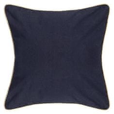 Atmosphera Dekorační polštář FEEL, 40 x 40 cm, modrý vzor