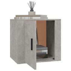 Vidaxl Noční stolek betonově šedý 50x39x47 cm