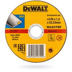 DeWalt Řezný kotouč na kov 125x1,2 DT42340Z