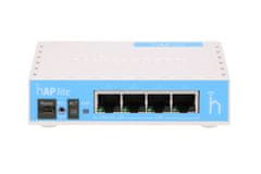 shumee MikroTik hAP lite | WiFi router | RB941-2nD, 2,4 GHz, 4x RJ45 100 Mb/s