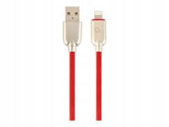 Gembird Kabel USB A - Lightning červený 1m