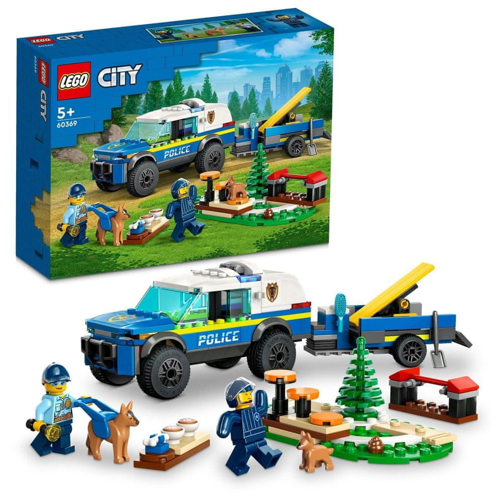 Levně LEGO City 60369 Mobilní cvičiště policejních psů