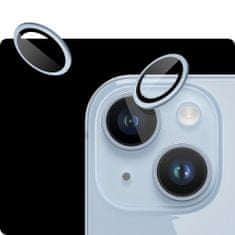 TGP Safírové ochranné sklo pro iPhone 14 /14 Plus, 0.3 karátové, modrá + certifikát GIA