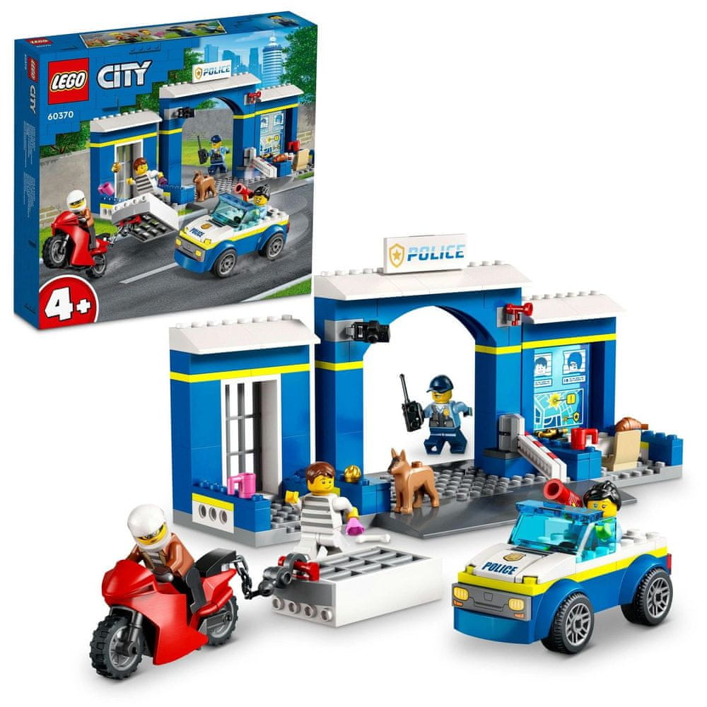 Levně LEGO City 60370 Honička na policejní stanici
