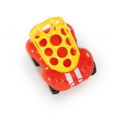 Hračka autíčko Rattle & Roll, červené, 3m+