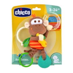 Chicco Kousátko/chrastítko vibrující opice 3m+