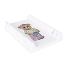 Ceba Baby CEBA Podložka přebalovací 2-hranná s pevnou deskou (50x70) Comfort Fluffy Puffy Lea