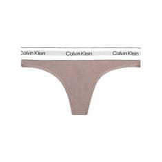 Calvin Klein Dámská tanga Modern Cotton Nat Velikost: L QF7050E-5R4