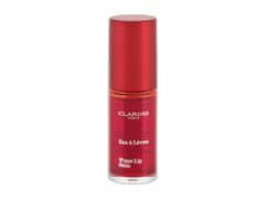 Clarins 7ml water lip stain, 03 red water, lesk na rty