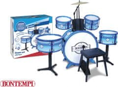 Bontempi  Sada rockových bicích se stoličkou 85 x 65 x 68 cm