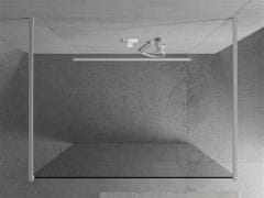 Mexen Kioto samostatně stojící sprchová zástěna 100 x 200, transparent 8 mm, bílá (800-100-002-20-00)