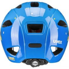 Uvex Přilba Oyo Style - dětské, modrá s kosmickou raketou - Velikost 46-50 cm