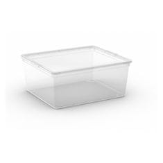 Úložný C box M, 18 litrů transparentní provedení