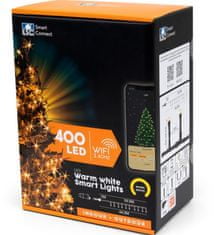 ZD Trading Inteligentní Vánoční a novoroční světýlka 400 LED teplá bílá Smart WiFi