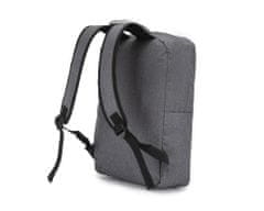 Solier městský batoh na notebook iBACK Square šedý