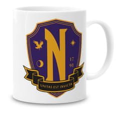 Grooters Hrnek Wednesday - Nevermore Academy Logo