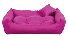 Palkar BOHO obdélníkový pelech pro psa, růžový - 80 cm x 65 cm