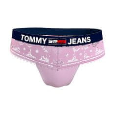 Tommy Hilfiger Dámská tanga Jeans Lace Velikost: L UW0UW03950-TOB
