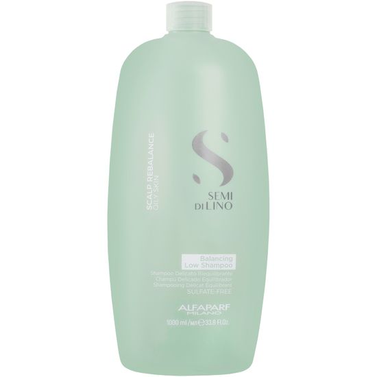 Alfaparf Milano Semi Di Lino Scalp Rebalance Shampoo - normalizační šampon pro mastné vlasy, 1000 ml