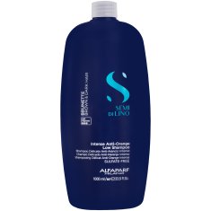 Alfaparf Milano Semi Di Lino Brunette Anti-Orange - neutralizační šampon pro hnědé a tmavé vlasy, 1000 ml
