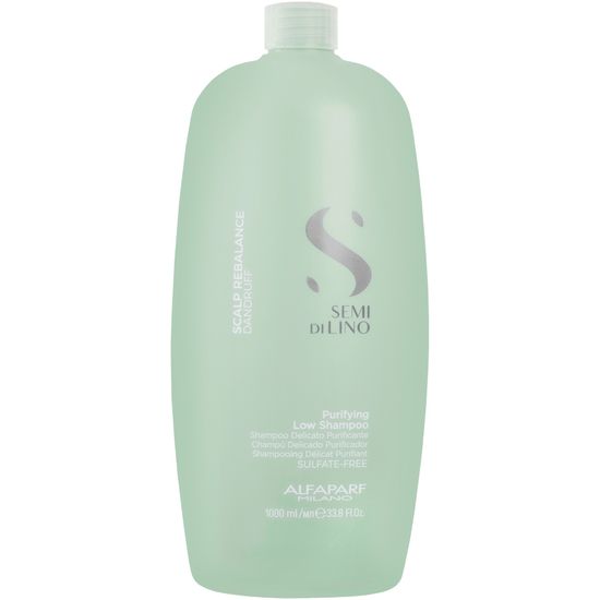 Alfaparf Milano Semi Di Lino Scalp Purifying Low Shampoo - čistící šampon proti lupům, 1000 ml