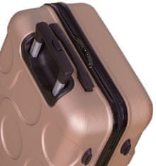 Kabinové zavazadlo METRO LLTC4/3-S ABS - béžová
