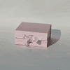 Malá růžová dárková krabice s magnetickým víkem a vyměnitelnou stuhou
