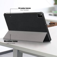 Techsuit Pouzdro pro tablet Huawei Matepad Pro 12.6 (2021), Techsuit FoldPro černé