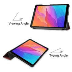 Techsuit Pouzdro pro tablet Huawei Matepad T8 Techsuit FoldPro burgundy