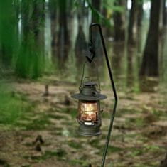 Naturehike venkovní petrolejová lampa 450g - tmavě zelená