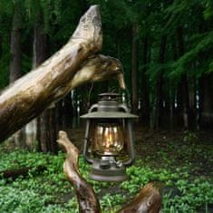Naturehike venkovní petrolejová lampa 450g - tmavě zelená