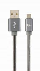 Gembird Kabel CC-USB2S-AMmBM-1M-BG USB A - microUSB typu B 1m