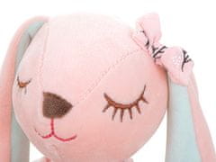 WOWO Růžový Plyšový Králík - Maskot, Velikost 35 cm