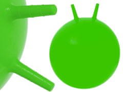 WOWO Zelený Skákací Míč Klokan o Průměru 65 cm pro Fitness a Zábavu