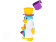 Hračka do vany s vodním kolem tučňáka