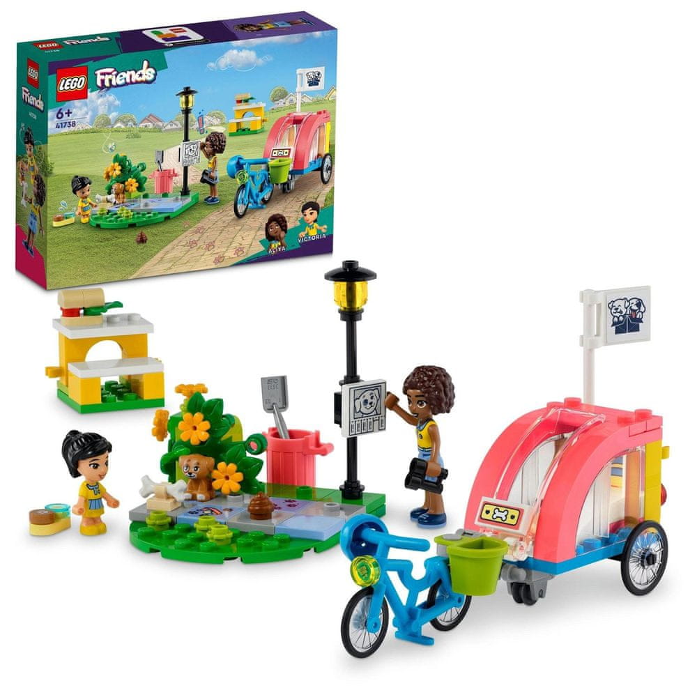Levně LEGO Friends 41738 Záchrana pejska na kole