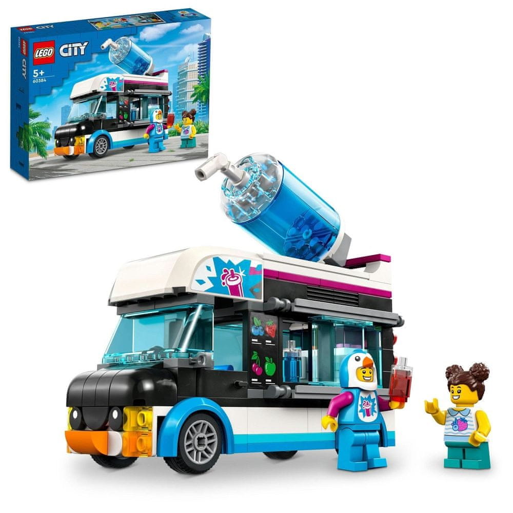 Levně LEGO City 60384 Tučňáčí dodávka s ledovou tříští
