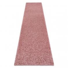 eoshop Běhoun SOFFI shaggy 5cm světle růžový - do kuchyně, předsíně, chodby, haly (Velikost: 60x250 cm)