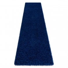 eoshop Běhoun SOFFI shaggy 5cm tmavě modrý - do kuchyně, předsíně, chodby, haly (Velikost: 60x100 cm)