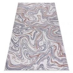 eoshop Koberec SISAL SION Vlny 2836 ploché tkaní ecru / modrý / růžový (Velikost: 80x150 cm)