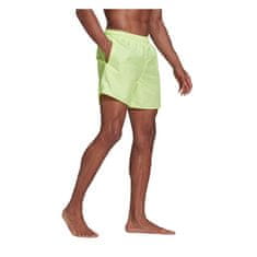 Adidas Kalhoty do vody bledě zelené 164 - 169 cm/S Length Solid Swim Short