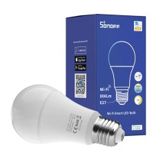 Sonoff WiFi LED žárovka 9W E27 stmívatelná 806lm eWeLink, M0802040005