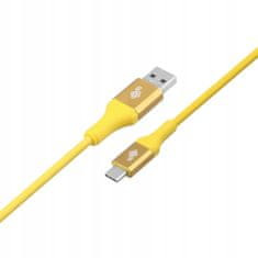 Kabel TB AKTBXKU3CPREM2Y USB A - USB C žlutý 2m