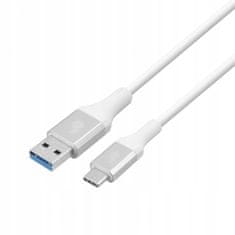 Kabel TB AKTBXKU3CPREM2W USB A - USB C bílý 2m