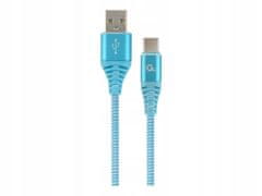 Gembird Kabel CC-USB2B-AMCM-2M-VW USB A - USB C modro-bílý 2m