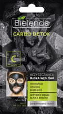 Bielenda Carbo Detox Čisticí maska s černým uhlím pro smíšenou a mastnou pleť 8G