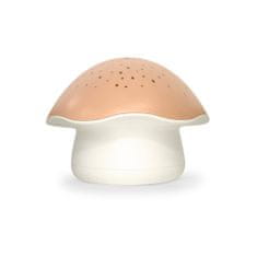 Projektor noční oblohy s bílým šumem a senzorem pláče Star Mushroom Pink